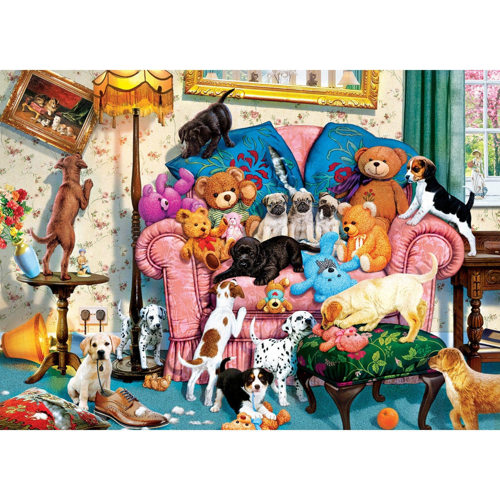 Masterpiece Gallery - Loose in the House 1000 Piece Jigsaw Puzzle (ONLINE ORDER ONLY)