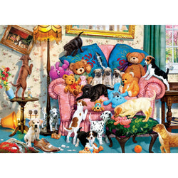 Masterpiece Gallery - Loose in the House 1000 Piece Jigsaw Puzzle (ONLINE ORDER ONLY)