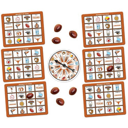 Texas Longhorns NCAA Bingo Game (ONLINE ORDER ONLY)