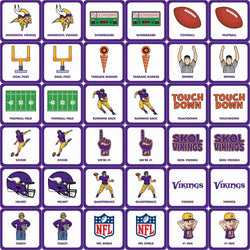 Minnesota Vikings Matching Game (ONLINE ORDER ONLY)