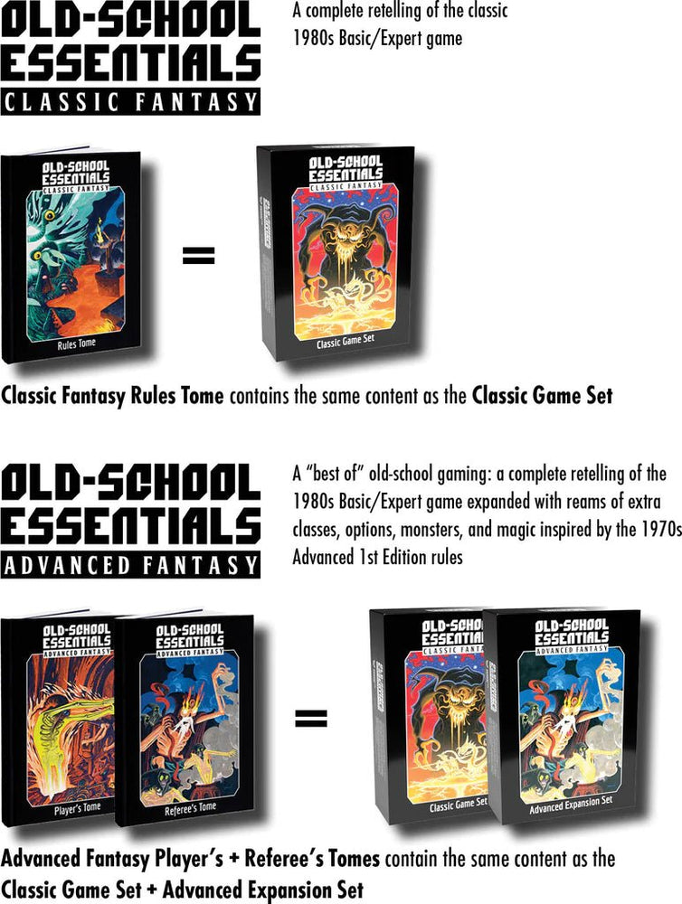 Old-School Essentials Advanced Expansion Set (ONLINE ORDER ONLY)