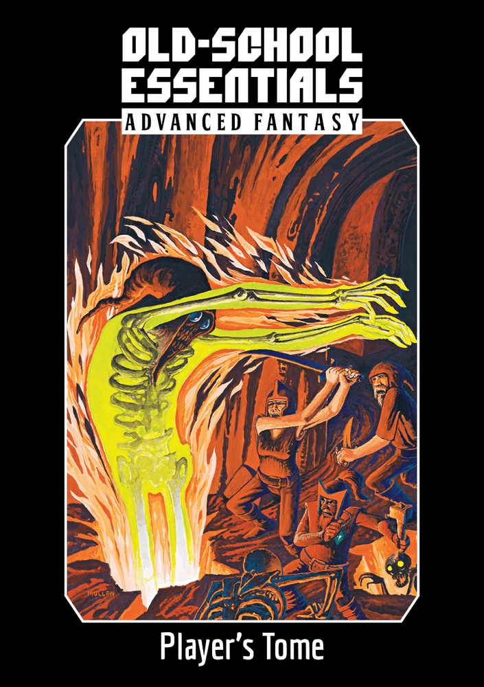 Old-School Essentials Advanced Fantasy Player's Tome (ONLINE ORDER ONLY)