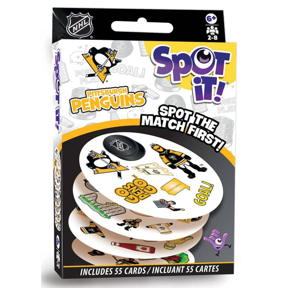 Pittsburgh Penguins Spot It! Card Game (ONLINE ORDER ONLY)