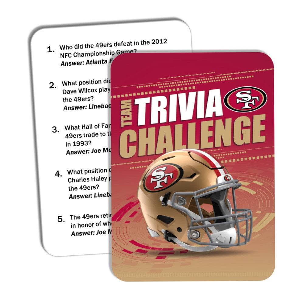 San Francisco 49ers Trivia Challenge (ONLINE ORDER ONLY)