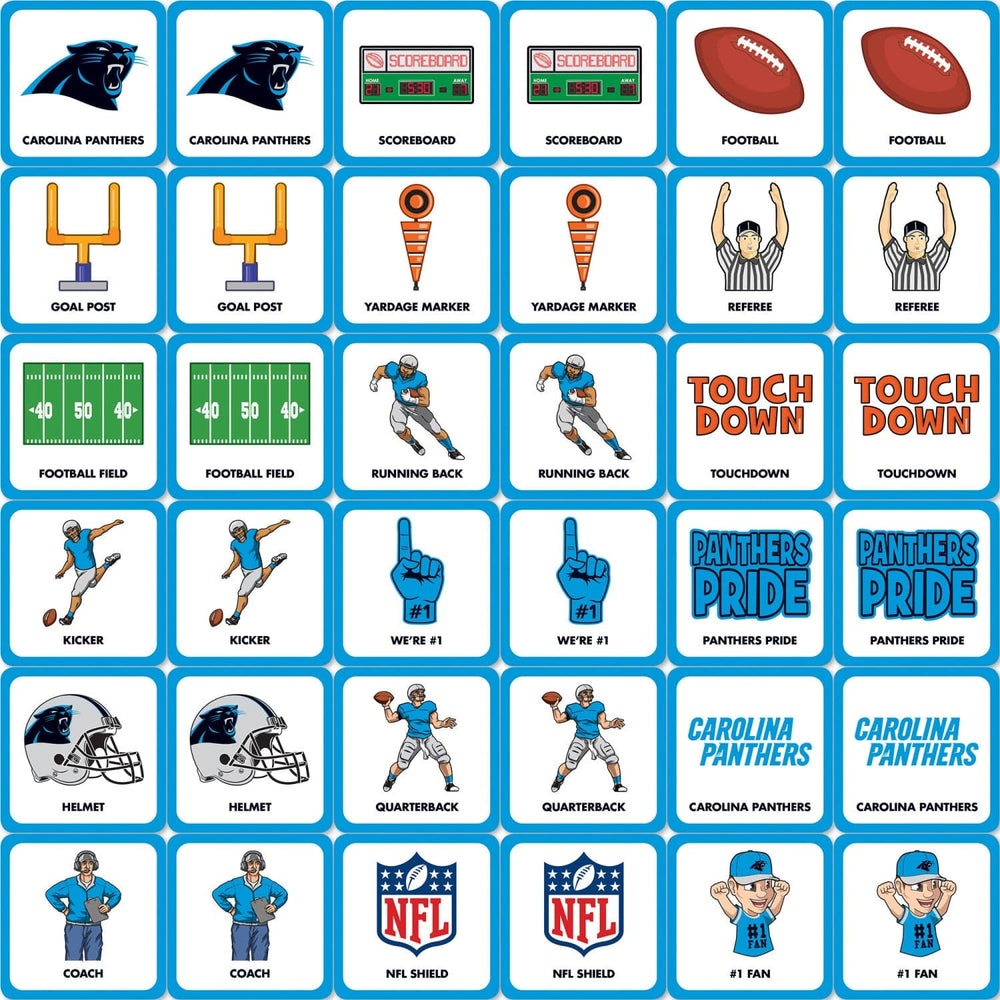 Carolina Panthers Matching Game (ONLINE ORDER ONLY)
