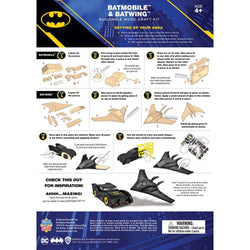 Batman - Batmobile & Batwing Wood Craft Kit (ONLINE ORDER ONLY)