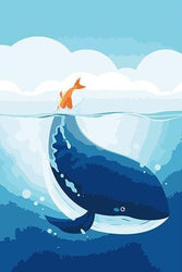 Orange Whale Tail (ONLINE ORDER ONLY)