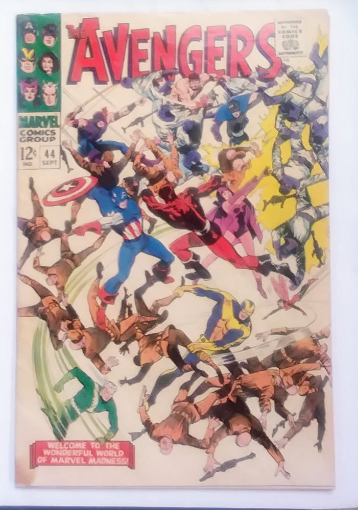 Avengers #044, Marvel Comics (September 1967, VG-) (ONLINE ORDER ONLY)