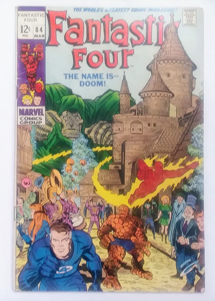 Fantastic Four #084, Marvel Comics (March 1969, VG) (ONLINE ORDER ONLY)