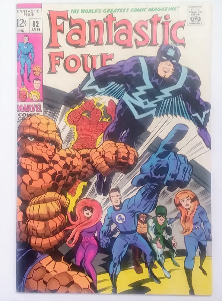Fantastic Four #082, Marvel Comics (January 1969, VG/F) (ONLINE ORDER ONLY)