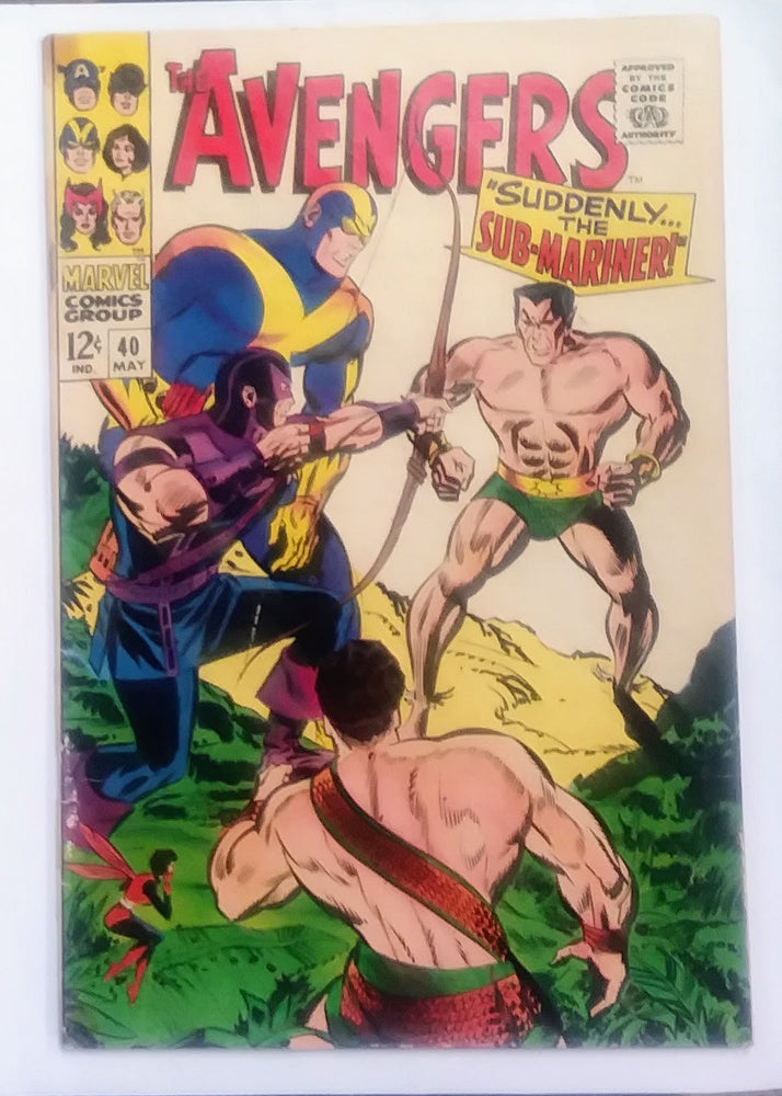 Avengers #040, Marvel Comics (May 1967, GD+) (ONLINE ORDER ONLY)