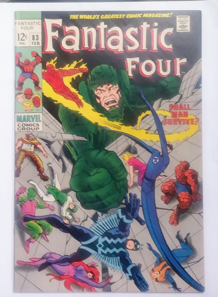 Fantastic Four #083, Marvel Comics (February 1969. Fine) (ONLINE ORDER ONLY)