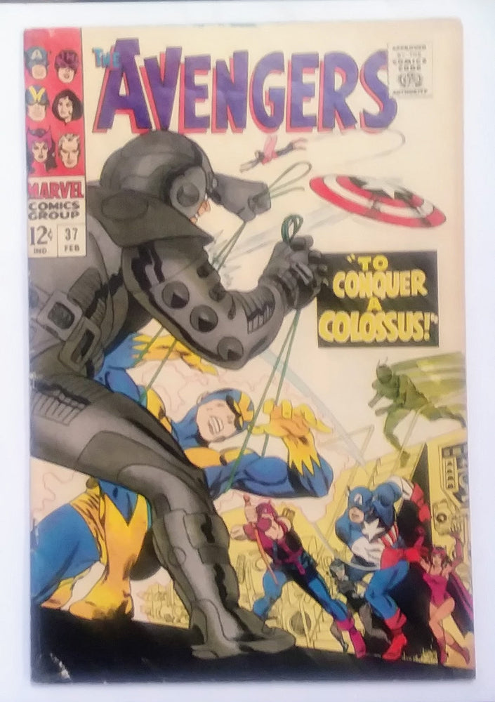 Avengers #037, Marvel Comics (February 1967, GD+) (ONLINE ORDER ONLY)