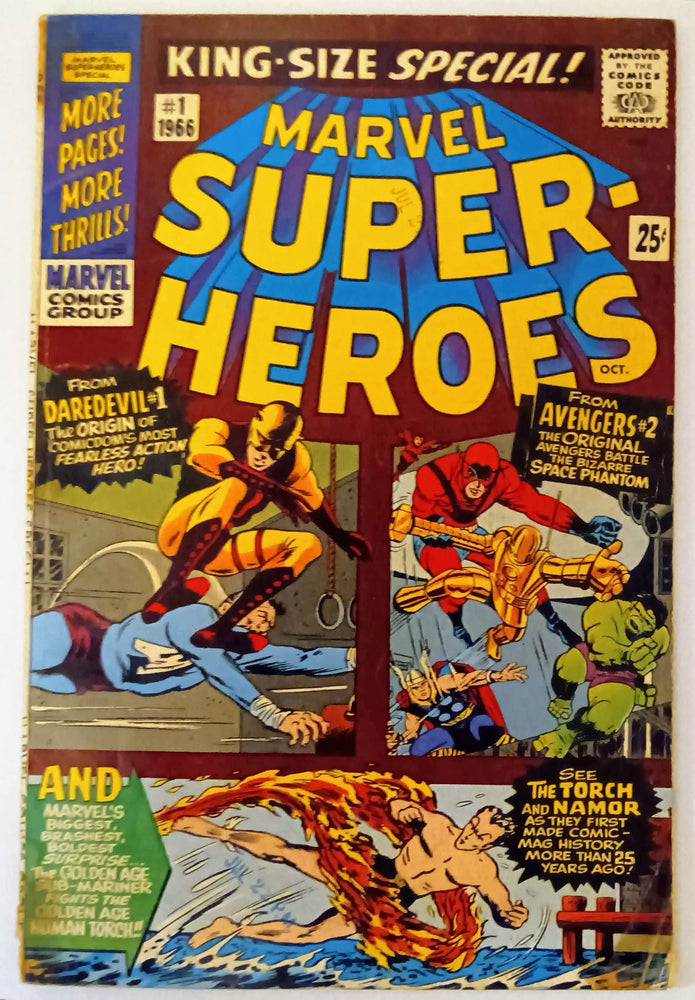Marvel Super Heroes Special #1, Marvel Comics (October 1966, GD+) (ONLINE ORDER ONLY)