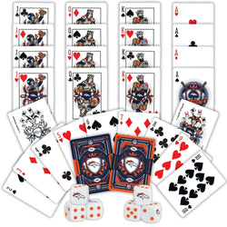 Denver Broncos - 2-Pack Playing Cards & Dice Set (ONLINE ORDER ONLY)