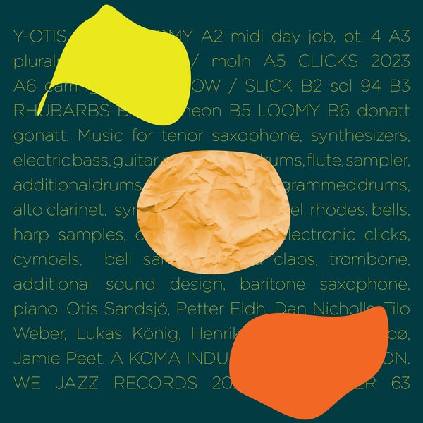 OTIS SANDSJO - Y-Otis Tre (Orange Vinyl) [Vinyl] (ONLINE ORDER ONLY)