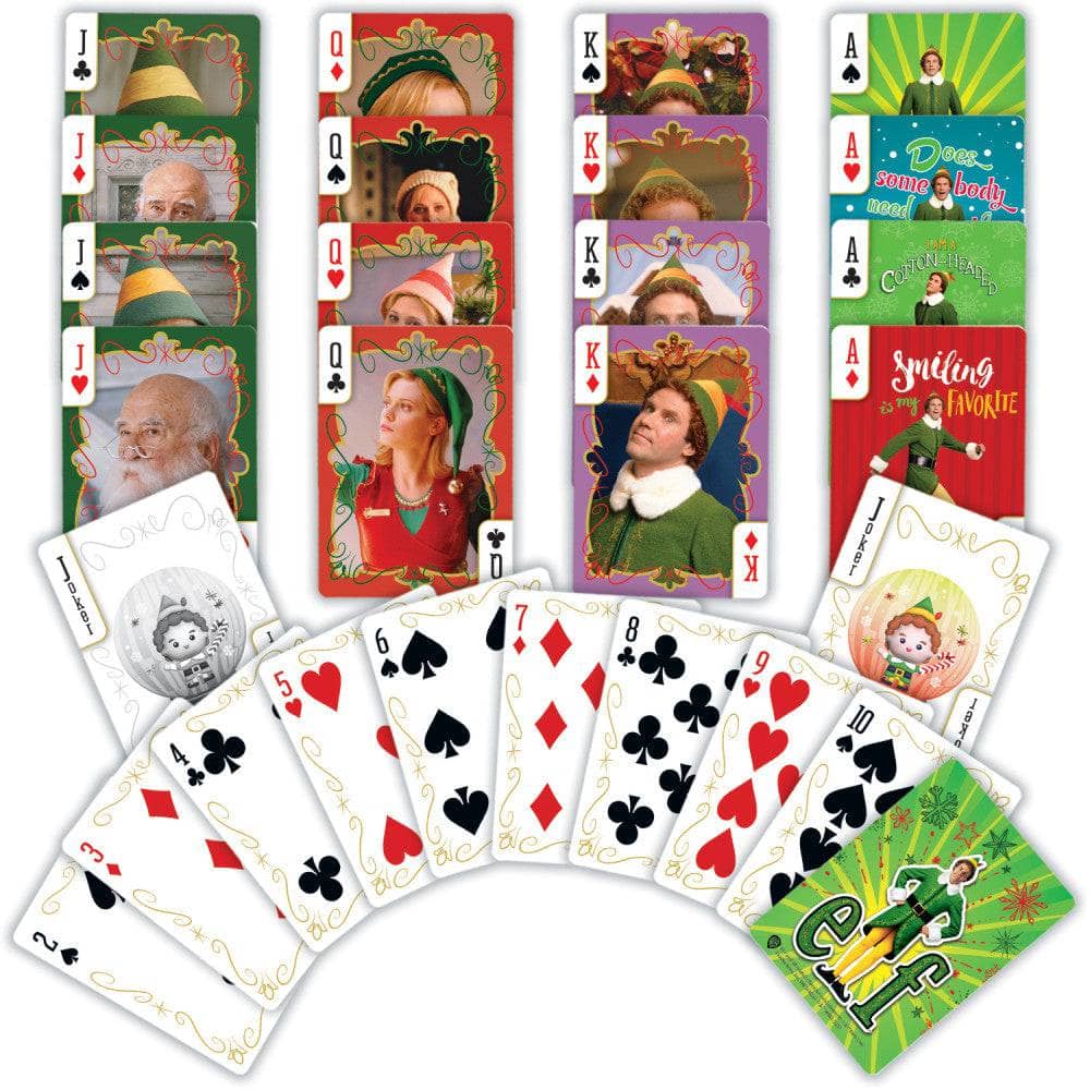 Elf, The Movie, Playing Cards - 54 Card Deck (ONLINE ORDER ONLY)