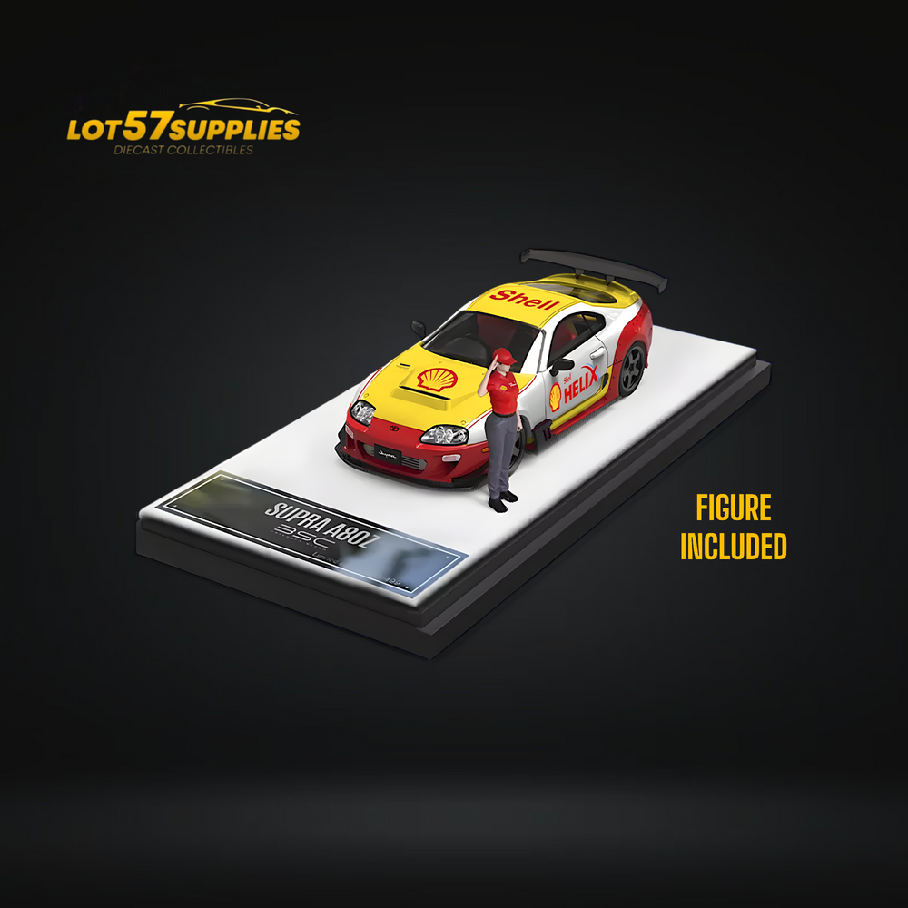 BSC Toyota Supra A80Z Shell Livery Figure Version 1:64 (ONLINE ORDER ONLY)