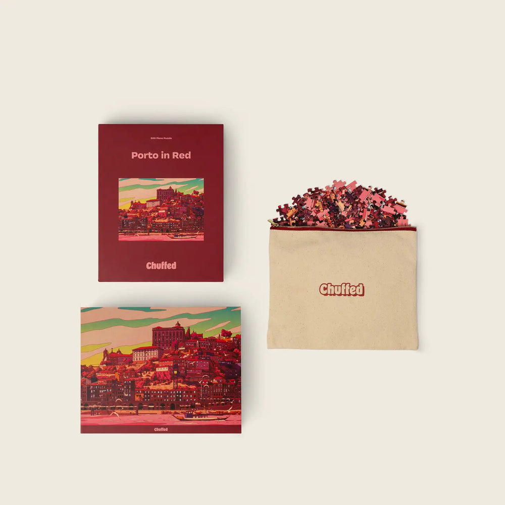 Porto in Red - Puzzledly (ONLINE ORDER ONLY)