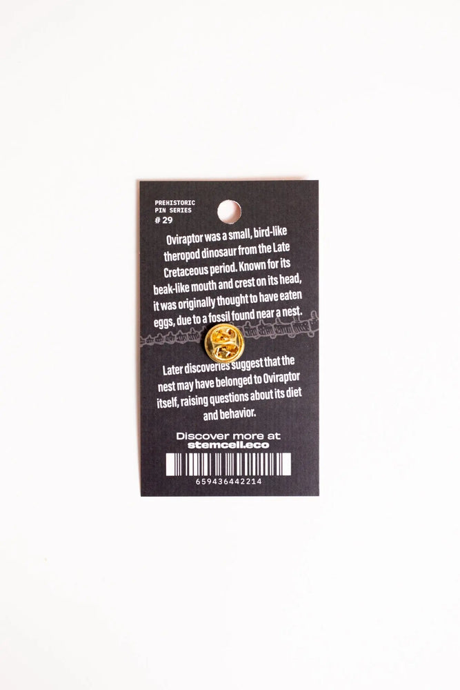 Oviraptor Enamel Pin (Oviraptor philoceratops) (ONLINE ORDER ONLY)