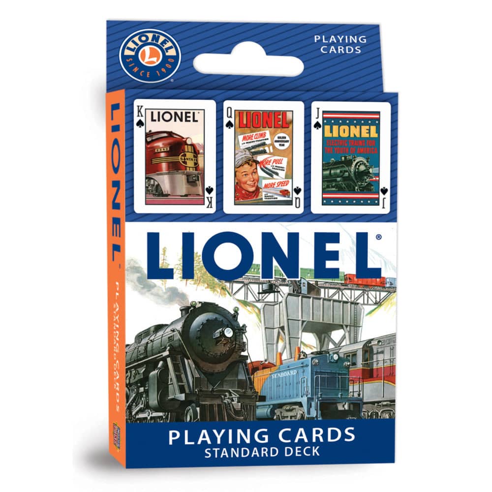 Lionel Trains Playing Cards - 54 Card Deck (ONLINE ORDER ONLY)
