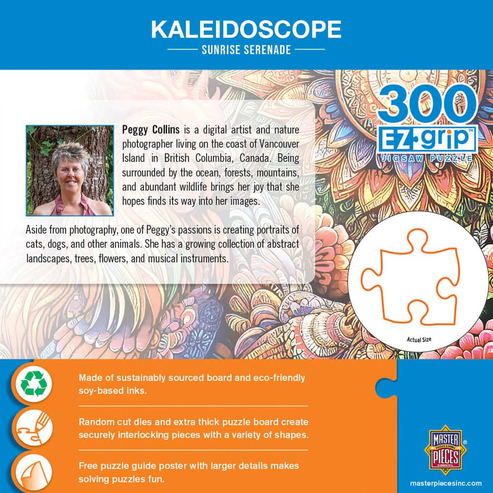 Kaleidoscope - Sunrise Serenade 300 Piece EZ Grip Jigsaw Puzzle