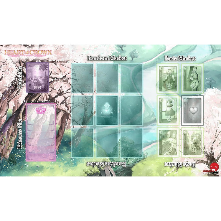 Heart of Crown Playmat: Setup