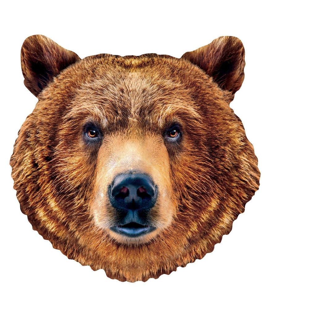 Grizzly Bear 100 Piece Shaped Jigsaw Puzzle (ONLINE ORDER ONLY)