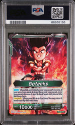 2017 DRAGON BALL SUPER 1 PRDGS STRK SS GOTENKS #P-027 - PSA 10 (Online Order Only)