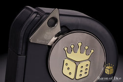 Trench Crusade: Court of The Seven Serpents | Wargaming Tape Measure | Baron's Coin™ Compatible