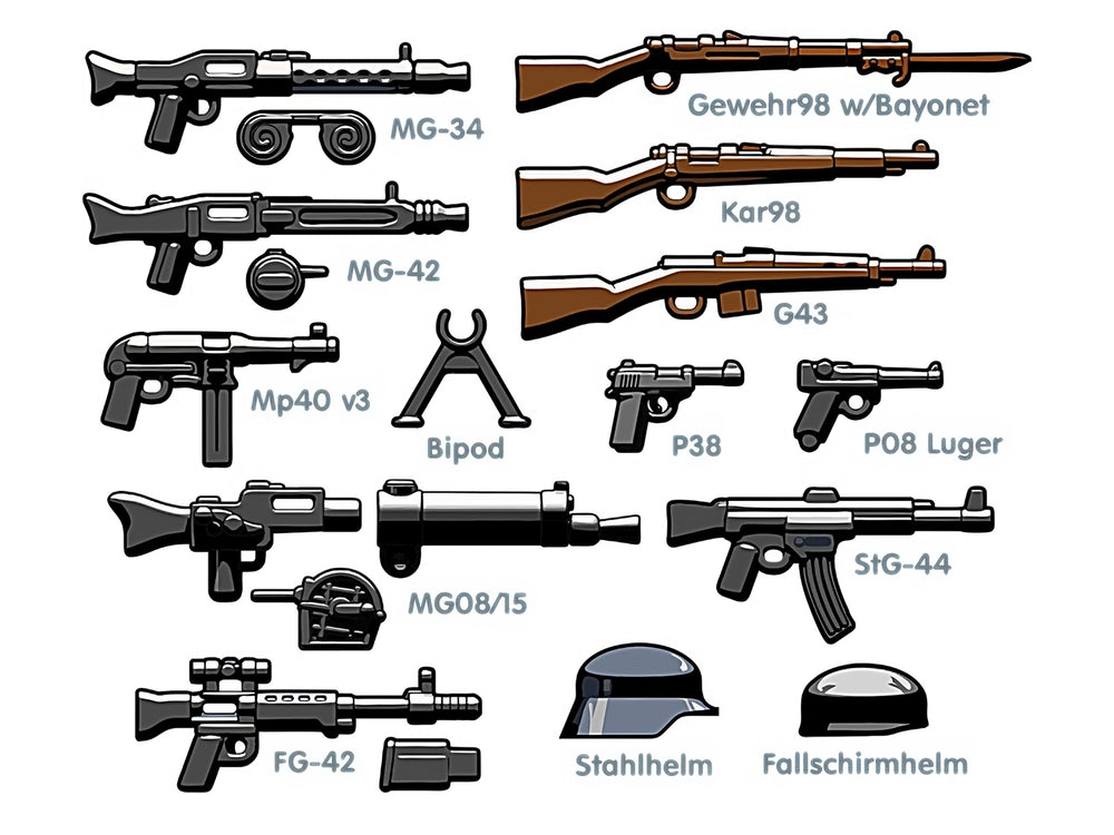 German Weapons Pack (ONLINE ORDER ONLY)
