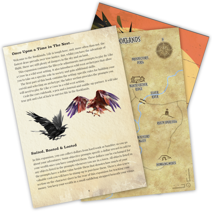 Be Like A Crow: Fist Full of Feathers (ONLINE ORDER ONLY)