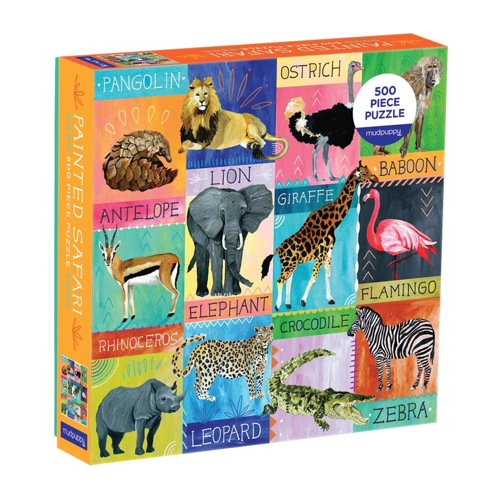 Puzzle: Painted Safari (ONLINE ORDER ONLY)