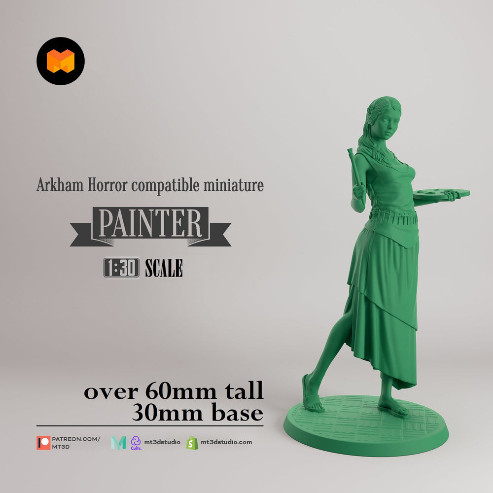Arkham Compatible Investigator: The Painter (Sefina Rousseau) (Online Only)