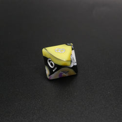 Panic Abstraction - 7 Piece DnD Dice Set | Acrylic RPG Gaming Dice (ONLINE ORDER ONLY)