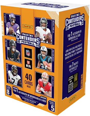 Panini Contenders Football Trading Card - Blaster Box (ONLINE ORDER ONLY)