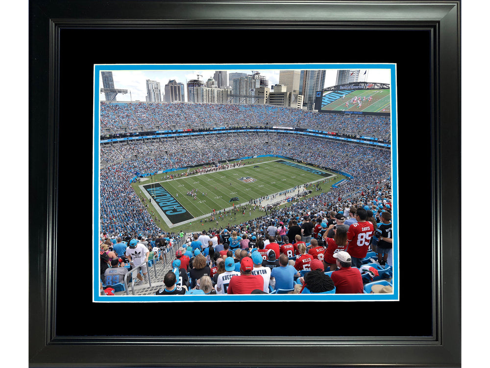Framed Bank of America Stadium Carolina Panthers 11"x14" Football Photo Professionally Matted (ONLINE ORDER ONLY)