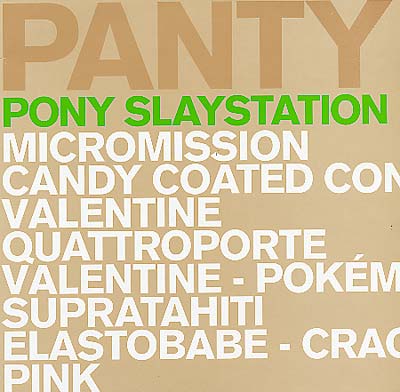 PANTYTEC - Pony Slaystation [CD] (ONLINE ORDER ONLY)