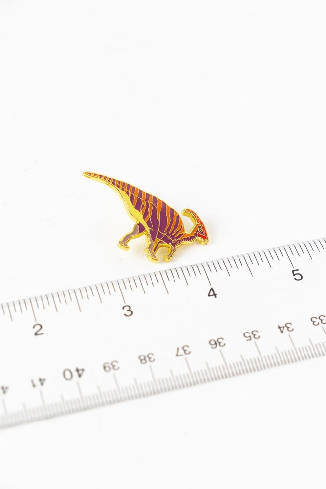 Parasaurolophus Enamel Pin (Parasaurolophus walkeri) (ONLINE ORDER ONLY)