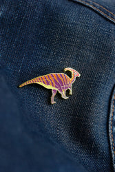 Parasaurolophus Enamel Pin (Parasaurolophus walkeri) (ONLINE ORDER ONLY)