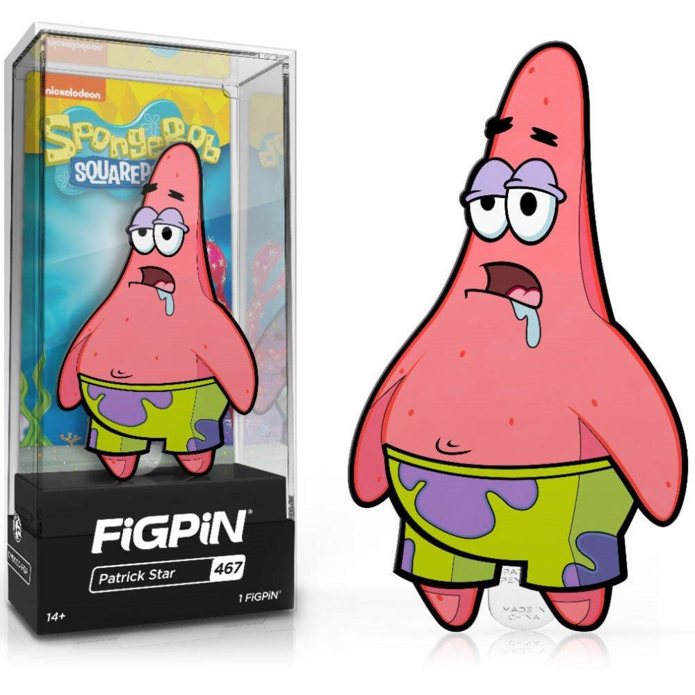 FiGPiN: Spongebob - Patrick Star #466/#467 (ONLINE ORDER ONLY)