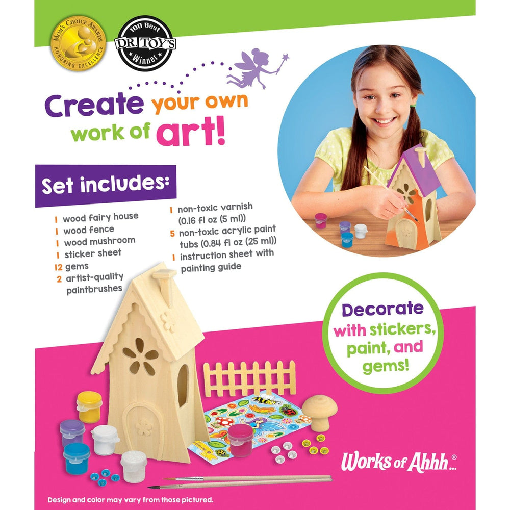 Fairy Garden Wood Craft & Paint Kit (ONLINE ORDER ONLY)