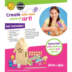 Fairy Garden Wood Craft & Paint Kit (ONLINE ORDER ONLY)