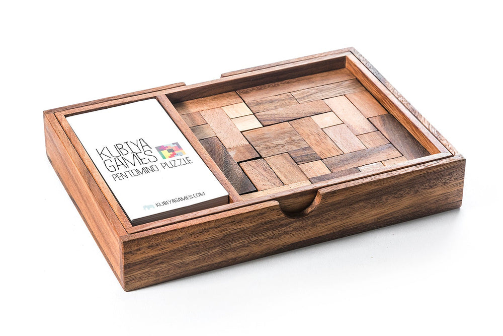 Pentomino Puzzle Set - with 65 challenge cards (Online Order Only)
