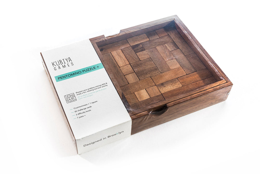 Pentomino Puzzle Set - with 65 challenge cards (Online Order Only)