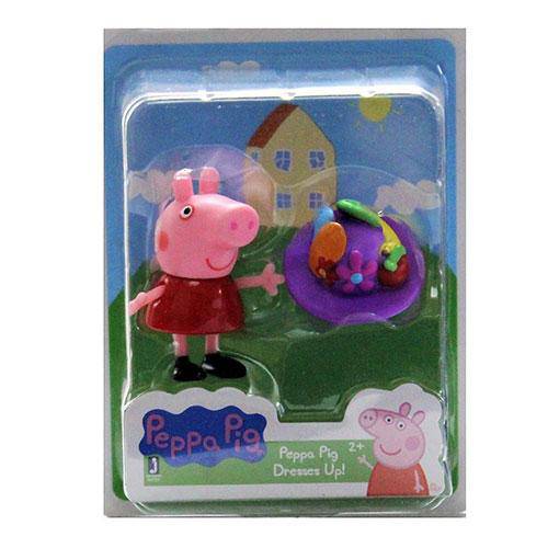 Peppa Pig Friends and Fun Mini-Figure - Peppa Pig Dresses up! (Online Order Only)