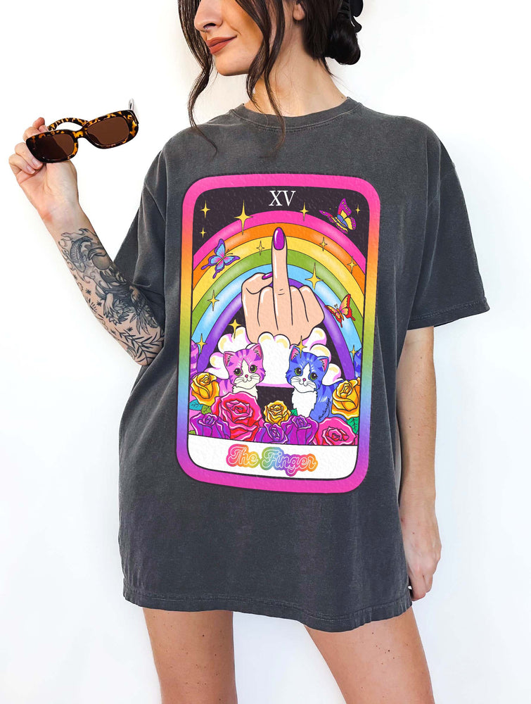 The Finger Tarot Card Tee (ONLINE ORDER ONLY)