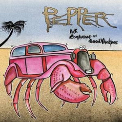 Pepper - Pink Crustaceans And Good Vibrations (Clear Vinyl, Blue) [Vinyl] (ONLINE ORDER ONLY)