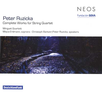 PETER RUZICKA - Complete Works For String Quartet [CD] (ONLINE ORDER ONLY)