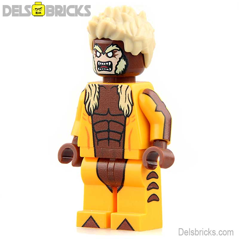 Sabretooth From The X-Men Lego Minifigures custom toys (ONLINE ORDER ONLY)